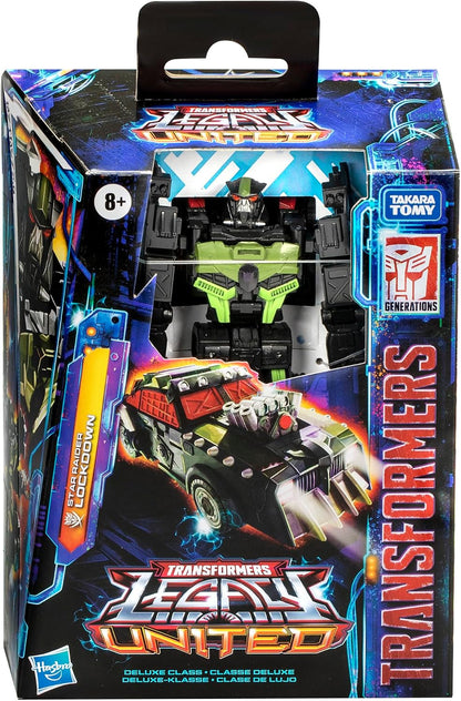 Transformers Generations Legacy United Deluxe Class Star Raider | Lockdown