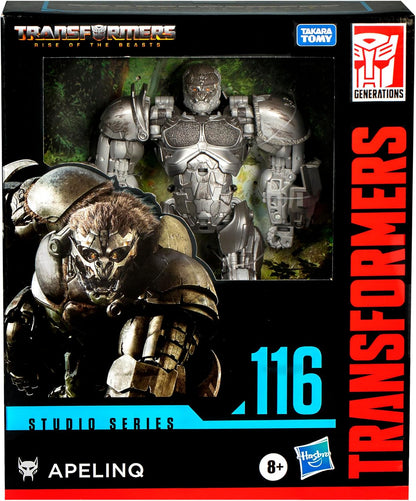 Transformers Toys Studio Series Leader Class Rise of the Beasts 116 Apelinq, 8.5-inch Converting Action Figure For Boys And Girls Ages 8+