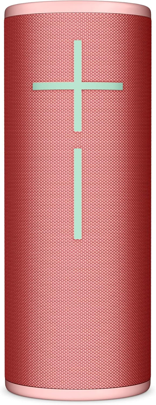Ultimate Ears MEGABOOM 4 Draagbare Waterdigte Bluetooth-luidspreker, 360-Grade Klank, Donderende Bas, 147ft Bereik, 20-Uur Battery, Drywende Luidspreker - Rooi