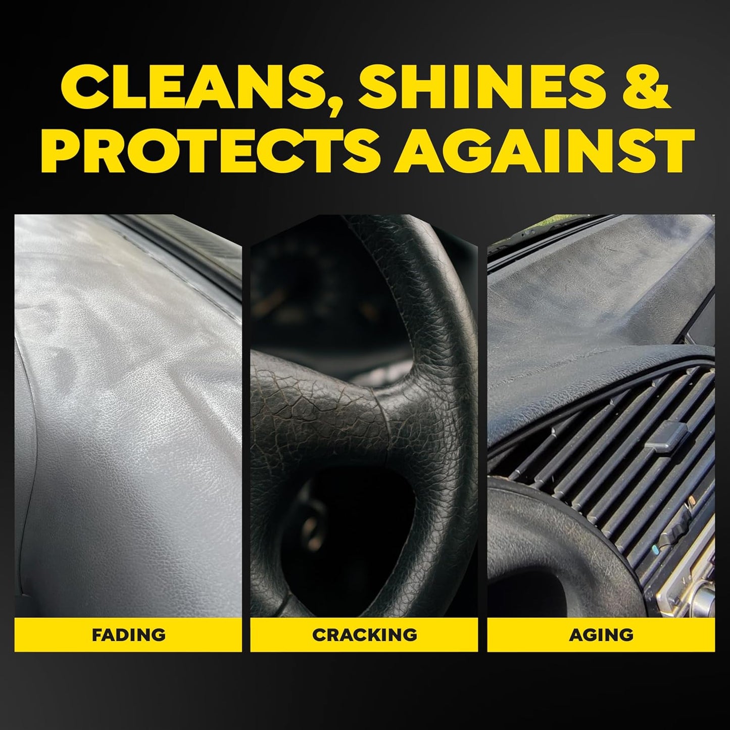 Meguiar's G4016 Supreme Shine Protectant (16 Oz) Kar Binnekant Skoonmaker/Beskermer vir UV-strale
