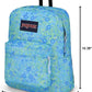 JanSport SuperBreak One Backpacks - Durable, Lightweight Bookbag with 1 Main Compartment, Front Utility Pocket with Built-in Organizer - Premium Backpack, Baby Blossom Blue