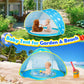 Beach Tent Ocean Pop Up Portable Shade Pool UPF50+ UV Protection Sun Shelter for Infant with Easy Set Up Canopy