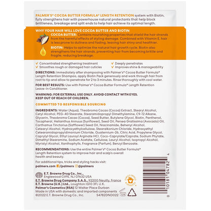 Palmer's Cocoa Butter & Biotin Length Retention Biotin Pack  (2.1 0z) - Pack of 5
