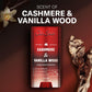 Old Spice Aluminum Free Deodorant for Men, The Spice Alchemist Collection, 24/7 Cologne Infused Scent - Cashmere + Vanilla Wood Scent