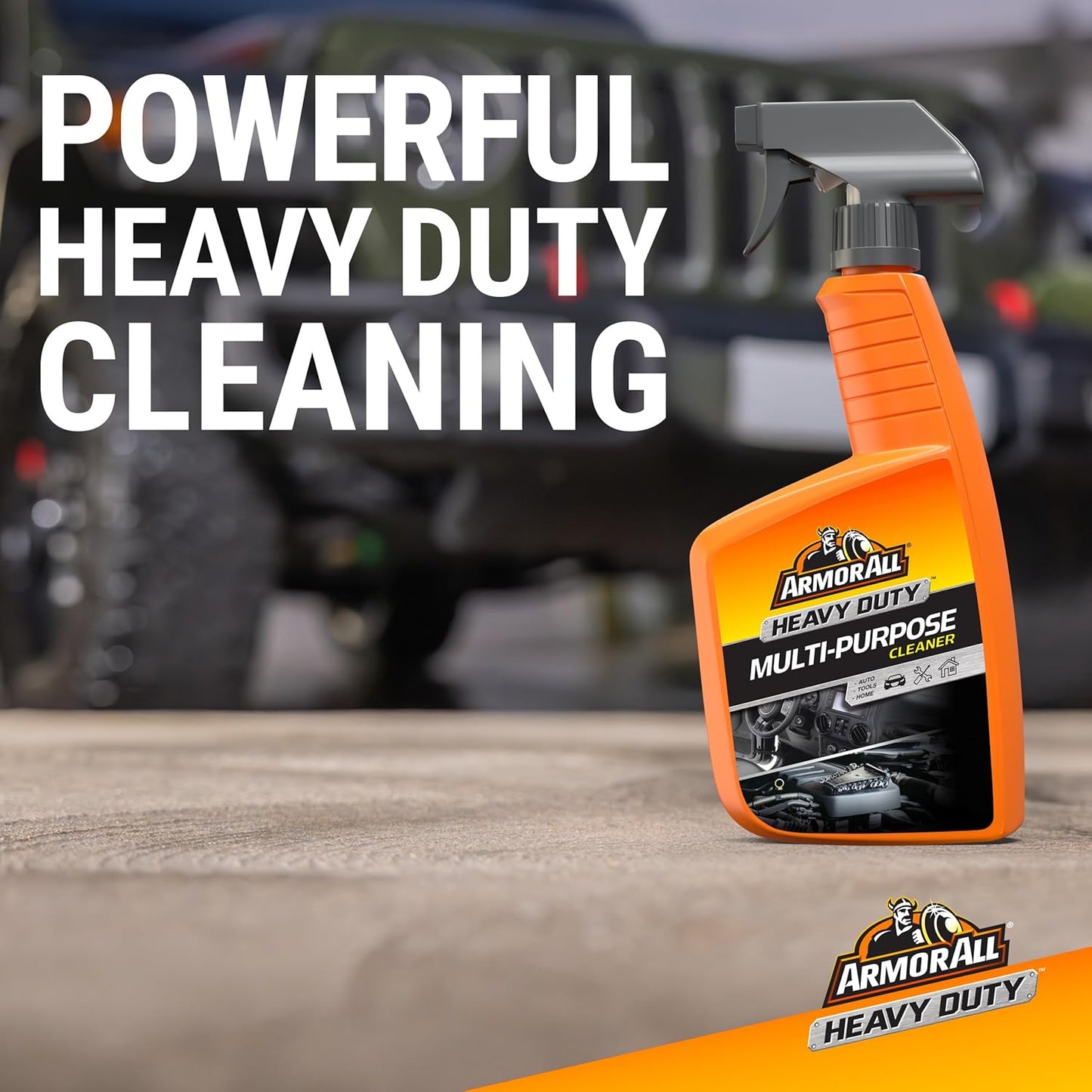 Armor All Heavy Duty Multi Purpose Cleaner, Serba-alle motor skoonmaker vir alle motor oppervlaktes (24 Fl Oz)