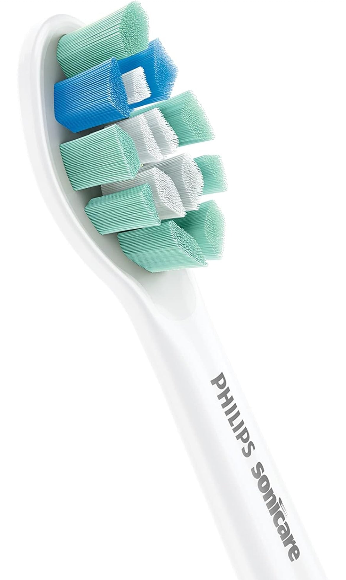 Philips Sonicare Egte Tandeborselkop Verskeidenheidpak, C3 Premium Plaque Control en C2 Optimal Control, 3 Borselkoppe - Wit