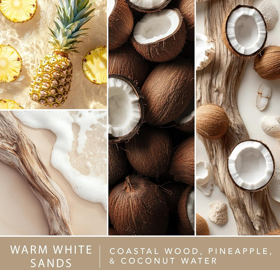 Scentsationals Wax Melts Staycation – Includes Frozen Lemonade, Caribbean Clouds, Warm White Sands & Dreamsicle Cream – 10oz (Pack of 4))