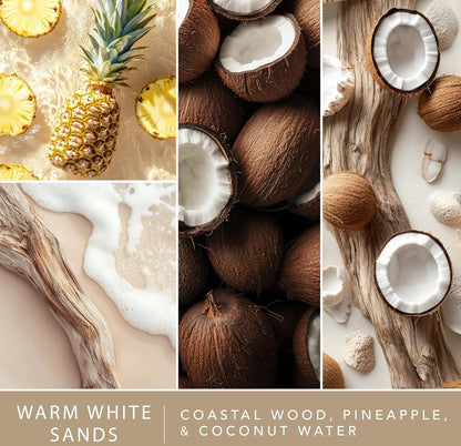 Scentsationals Wax Melts Staycation – Includes Frozen Lemonade, Caribbean Clouds, Warm White Sands & Dreamsicle Cream – 10oz (Pack of 4))