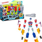 Transformers MixMashers Optimus Prime Custom Mix-and-Match Deluxe Action Figure & Accessories, 5-Inch (12 cm) Robot Toys for Kids, Ages 4+