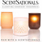 Scentsationals Wax Melts, Wax Cubes Strong Scent - Girlfriend Night - Long Lasting Scented for Warmer, 10oz (Pack of 4)