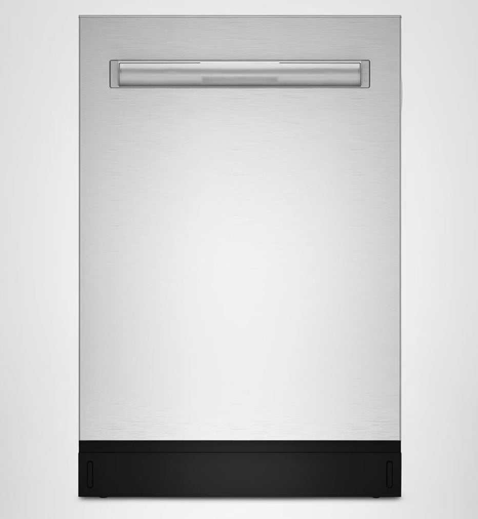SHARP SDW6767HS Smart Dishwasher Works with Alexa. Includes LED Interior lights, Stainless Steel interior, Heated Dry with Fan Assist, Wash Zone cleans half load on either rack, Adjustable Third Rack