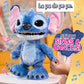 Just Play Disney Stitch Ultimate Interactive 17" Plush Toy, 100+ Sounds & Reactions, Inspired by Disney’s Live-Action Lilo & Stitch Film