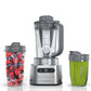 Ninja SS151 TWISTi Blender DUO, High-Speed 1600 WP Smoothie Maker & Nutrient Extractor* 5 Functions Smoothie-34-oz. Pitcher & (2) To-Go Cups - Gray