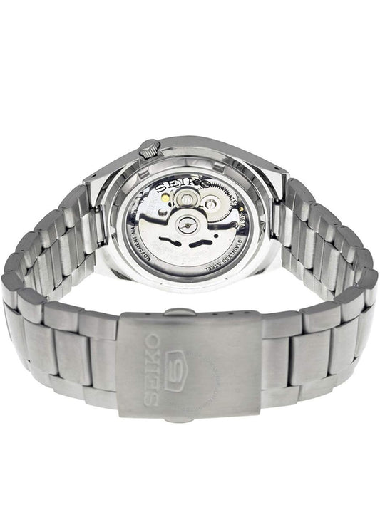 Seiko 5 Manshorlosie van vlekvrye staal