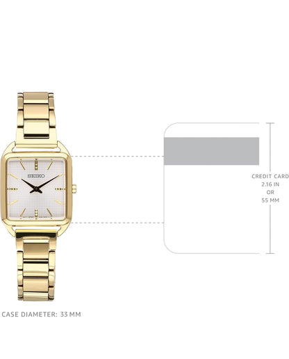 SEIKO Essentials SGP Quartz Silwer Wyserplaat - NUUT