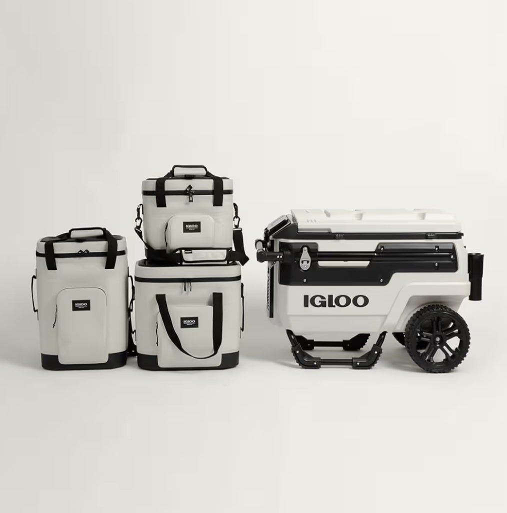 Igloo Trailmate Soft Sided  Portable Insulated Cooler Bag - Bone