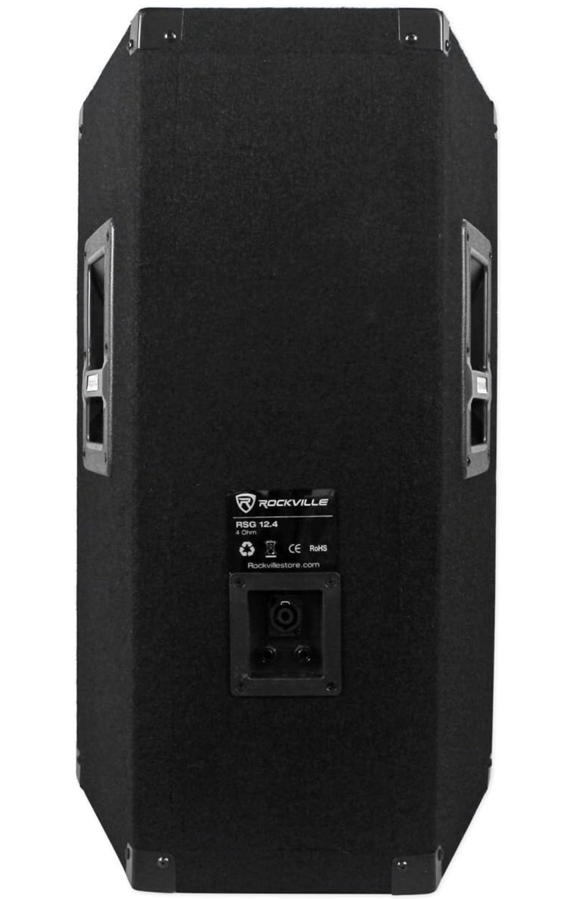 Rockville RSG12.4 12” 3-Way 1000 Watt 4-Ohm Passive DJ/Pro Audio PA Speaker