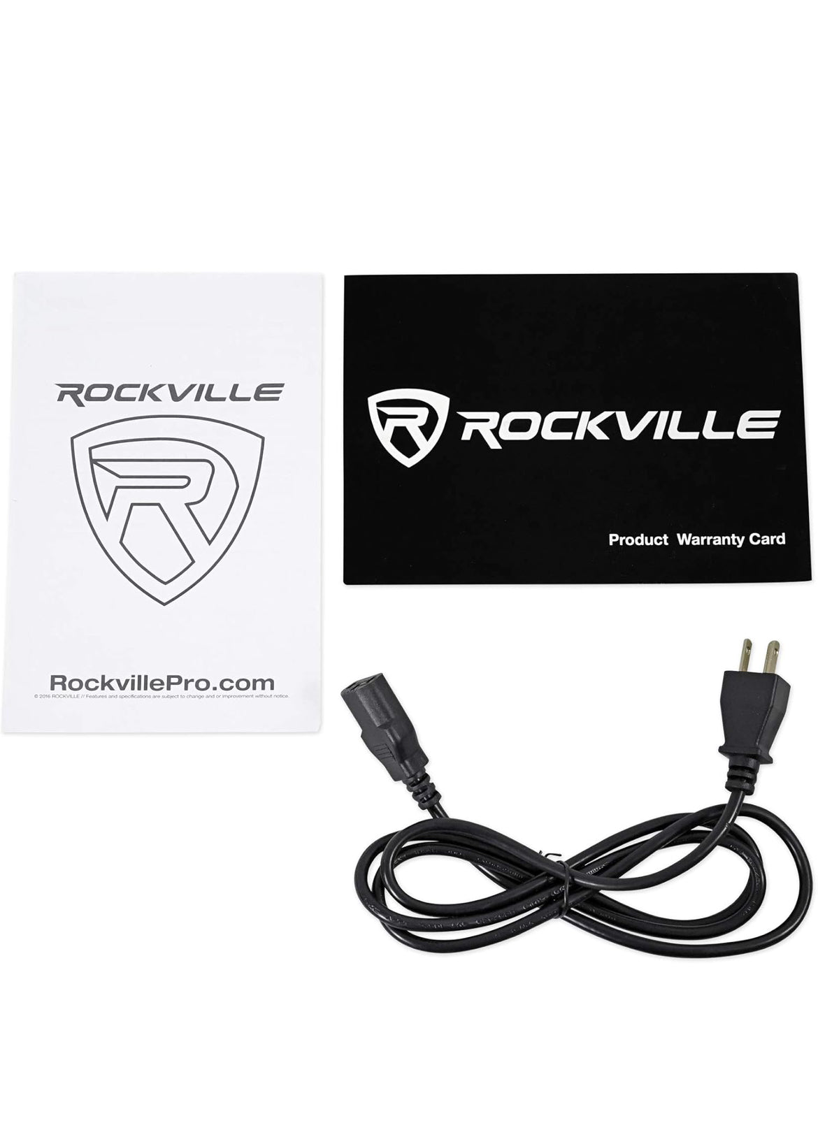 Rockville 10" 400w Powered Active 3-Way Studio Monitor Speaker Full Range, Black, 10 inch