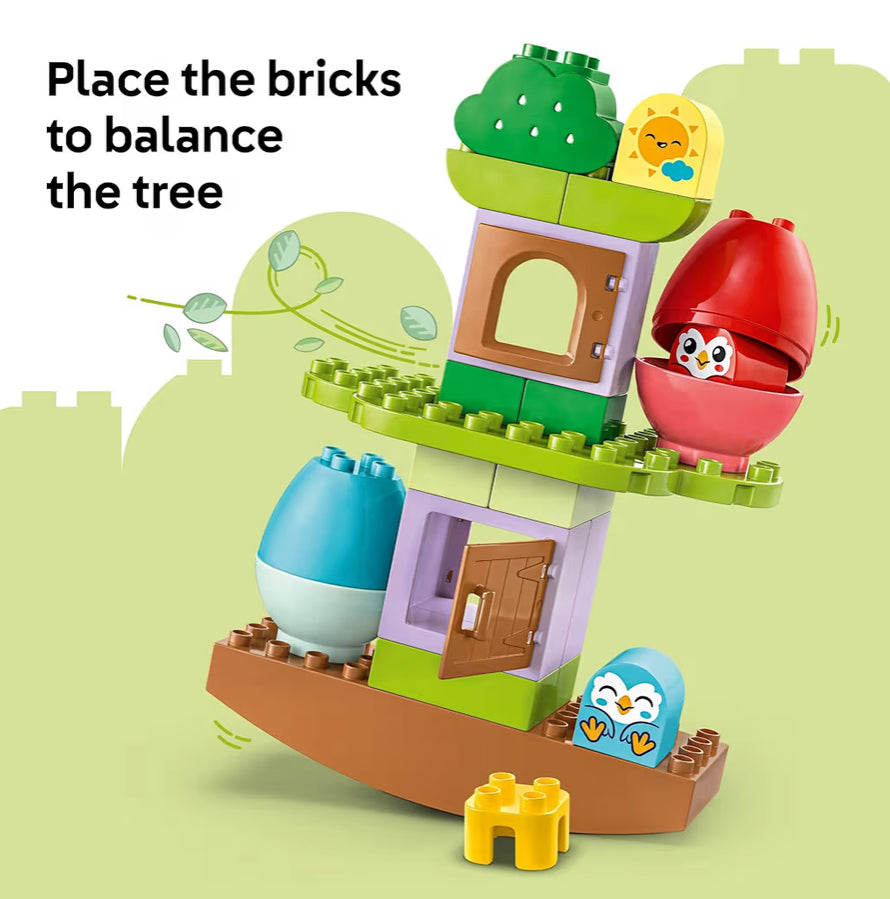 LEGO DUPLO My First Balanserende en Stapelende Boom-Bouspeelstel
