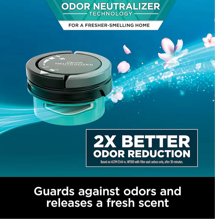Shark HP232 Clean Sense Air Purifier MAX with Odor Neutralizer Technology - Grey