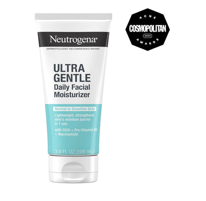 Neutrogena Geurvrye Daaglikse Gesigbevogtiger vir Sensitiewe Vel met Vitamien B3, Pro-Vitamien B5 & Vitamien E - (100 ml)