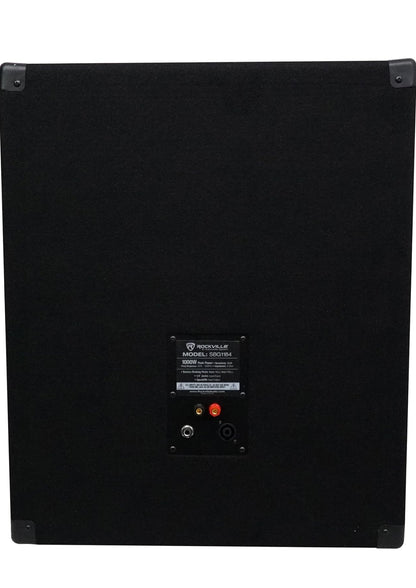 Rockville SBG1184 18" 1000 Watt Subwoofer Sub vir Kerke Se Klankstelsels