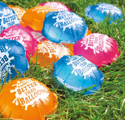 NERF Better Than Balloons Water Toys, 108 Pods, Easy 1 Piece Clean Up, Lots of Ways to Play, Backyard Water Fun, Gifts for Kids, Ages 3+