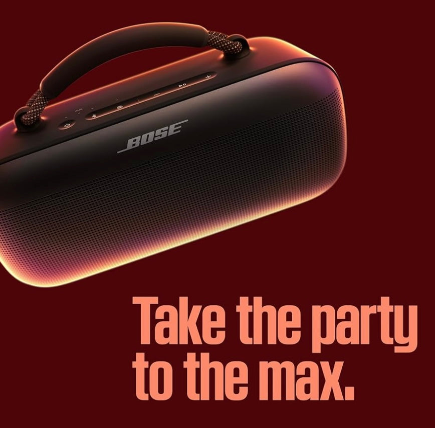 Bose SoundLink Max Portable Speaker, Large IP67 Waterproof Bluetooth Speaker - Black