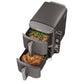 Ninja DoubleStack XL Smart 2-Basket Air Fryer, Smart Cook System, DoubleStack Technology Cook 10 QT, 6-in-1, Smart Finish & Match Cook, Air Fry, Broil, Bake (SL451)