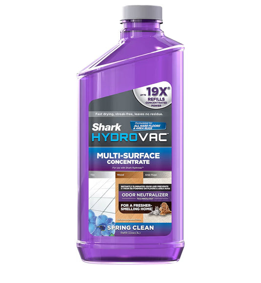 Shark HydroVac Multi-Surface 33-Oz. Concentrate with Odor Neutralizer -  Spring Clean Scent