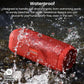 PA2 Portable Bluetooth Speaker w/ Dual Drivers & Dual Bass Diaphragms, Deep Bass Loud Stereo Sound, 25H Playtime, Custom EQ - RED