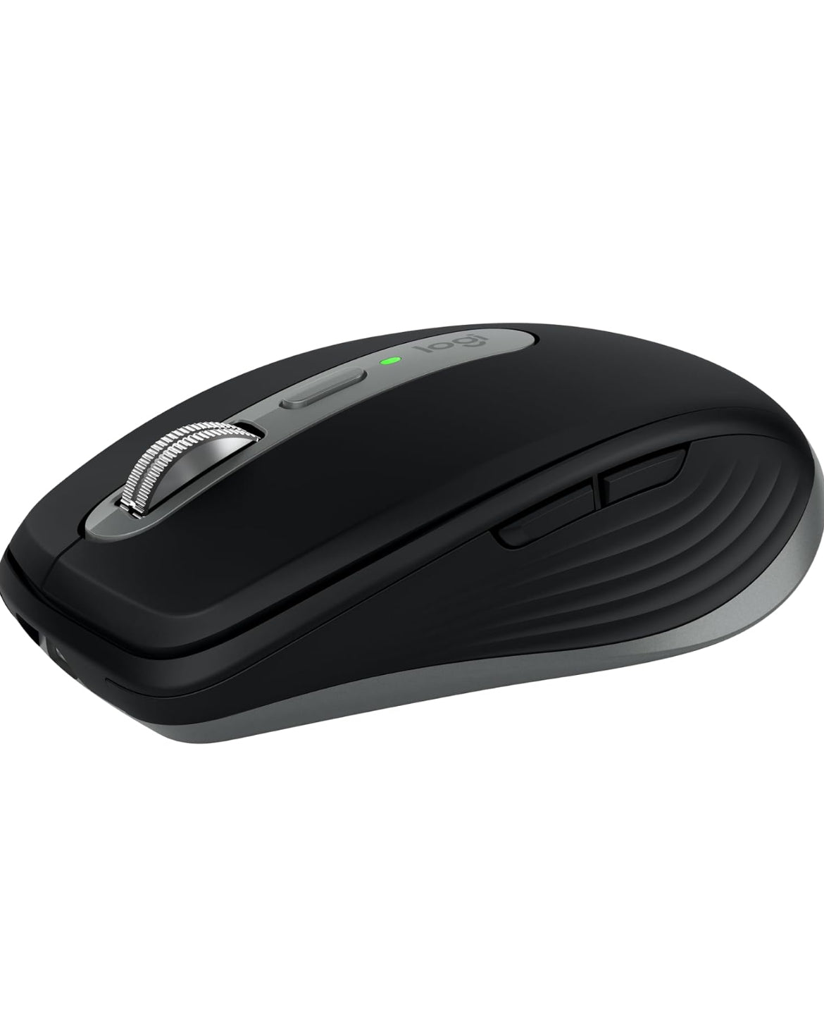 Logitech MX Anywhere 3S vir Mac, Kompakte Draadlose Bluetooth-muis, 8K DPI-spoorsny op Enige Oppervlak, Stil Klieke, USB C, Draadlose Muis vir MacBook Pro, MacBook Air, iMac, iPad - Ruimtegrys