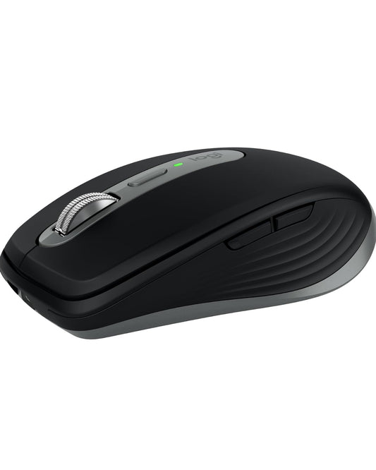 Logitech MX Anywhere 3S vir Mac, Kompakte Draadlose Bluetooth-muis, 8K DPI-spoorsny op Enige Oppervlak, Stil Klieke, USB C, Draadlose Muis vir MacBook Pro, MacBook Air, iMac, iPad - Ruimtegrys