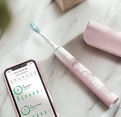 PHILIPS Sonicare 9000 Speciale Uitgawe Herlaaibare Tandeborsel - Pienk/Wit (HX9911/90)