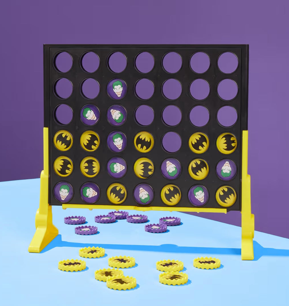 Connect 4 Batman Game Themed 4 in a Row - Strategy Board Games for Kids and Families