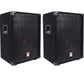 Rockville (2) RSG10 10 400 Watt 2-Way 8-Ohm Passive DJ/Pro Audio PA Speaker BUNDLE