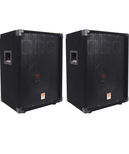 Rockville (2) RSG10 10 400 Watt 2-rigting 8-Ohm Passiewe DJ/Pro Oudio PA Luidspreker BUNDEL