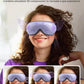 Eyeris 2 Eye Massager w/ Heat Face Massager, Heated Eye Mask for Improve Sleep - (Purple)