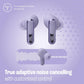 JBL Live Beam 3 - True wireless noise-cancelling closed-stick earbuds, 48Hrs total playback, Wireless Charging, 6 Mics for perfect calls, Multi-point connection, IP55 waterproof and dustproof (Purple)