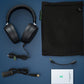 Black Shark Gaming Headset 7.1 Spatial Surround Sound, Detachable Noise Cancelling w/ 3.5 mm Audio Jack - NEW