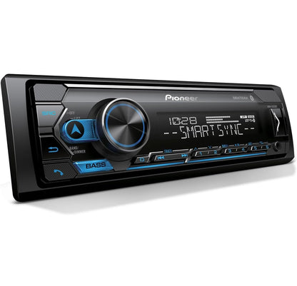 Pioneer MVH-S322BT Bluetooth-motorstereo met USB-/AUX-insette, slimfoonverbinding, Pioneer Smart Sync en handvrye oproepe vir ’n verbeterde klankervaring in die motor