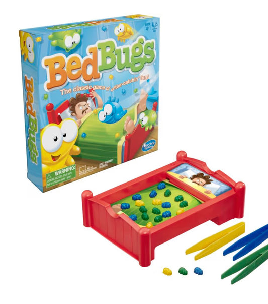 Bed Bugs Board Game - The Classic Game of Critter-Catchin’ Fun - 2 to 3 Players (Family Games)