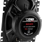 DS18 G4.6Xi GEN-X 4x6 INCH 2-Way Coaxial Speakers 135 Watts Max Power 4-Ohm - PAIR