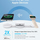Anker MagSafe Compatible MagGo UFO 3-in-1 Charger, iPhone 16 Wireless Charging - (Not a Power Bank)