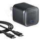 Anker Nano 45W Type C Charger Fast Charging, Compact and Foldable Plug - (6 ft Cable Included)