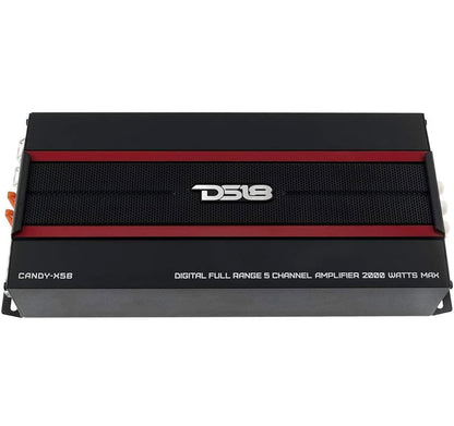 DS18 CANDY-X5B Klas D 5 Kanale, 2000 Watt Maks W/ Afstandbeheerde Subvlakbeheerder -NUUT