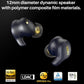Golden X1 Wireless Earbuds Balanced Armature Driver and Hybrid Dynamic OrigX Pro, LDAC & Hi-Res Audio Wireless, Noise Cancellation - Galaxy Black/Blue