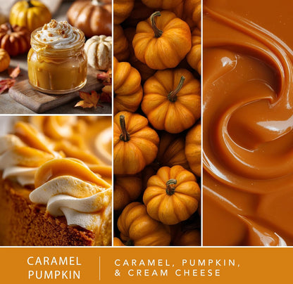 Scentsationals Fall Wax Melts Long Lasting, Strong Scent Melts - Pumpkin Spice W/ Apple Muffins, Marshmallow, and Caramel (PACK OF 4)