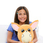 Flipeez Large Plush Jinx, Fox, Ages 3 and up