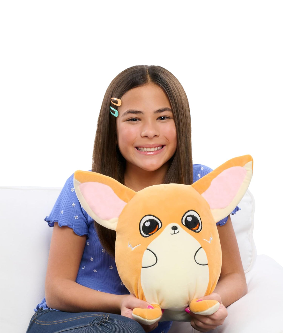 Flipeez Large Plush Jinx, Fox, Ages 3 and up